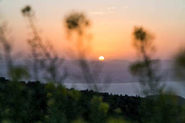 Sunset over Kinneret