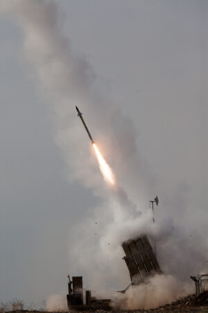 IDF Iron Dome Fire Interceptor Missile