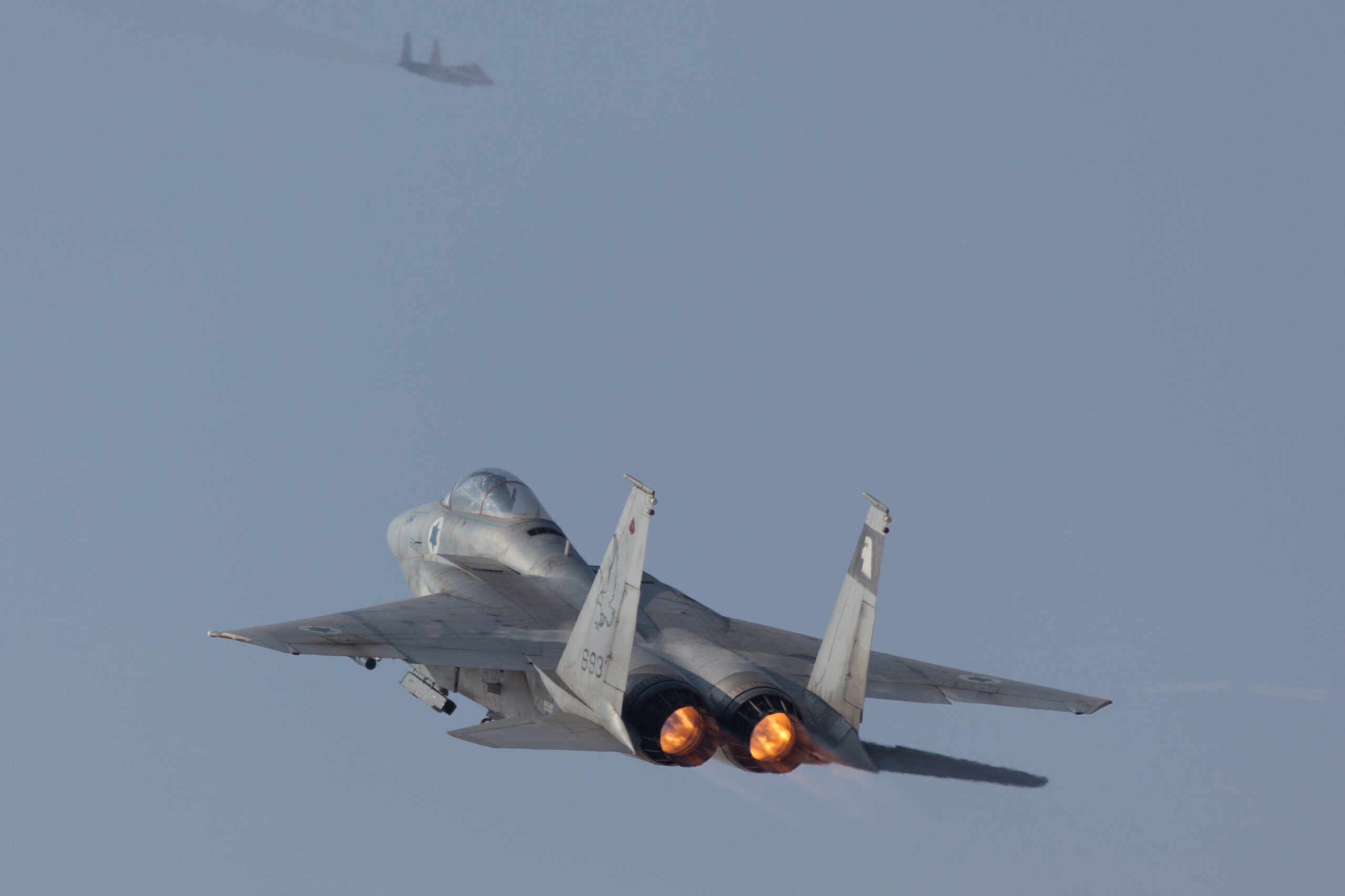IAF F-15 Afterburner Takeoff