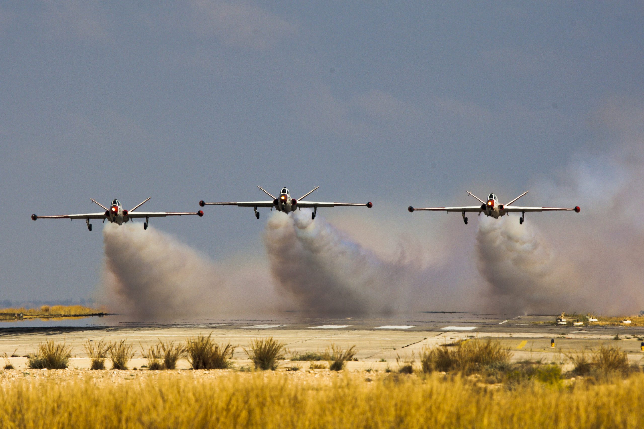 IAF cm-170 fouga magister Zukit - Aerobatic Team