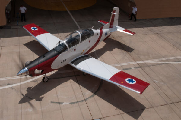 IAF Texan II "Efroni"drive out of HAS