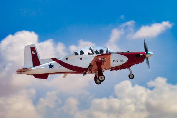 IAF T-6 Texan II "Efroni" takeoff