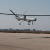 Elbit Systems Hermes-450 UAV takeoff